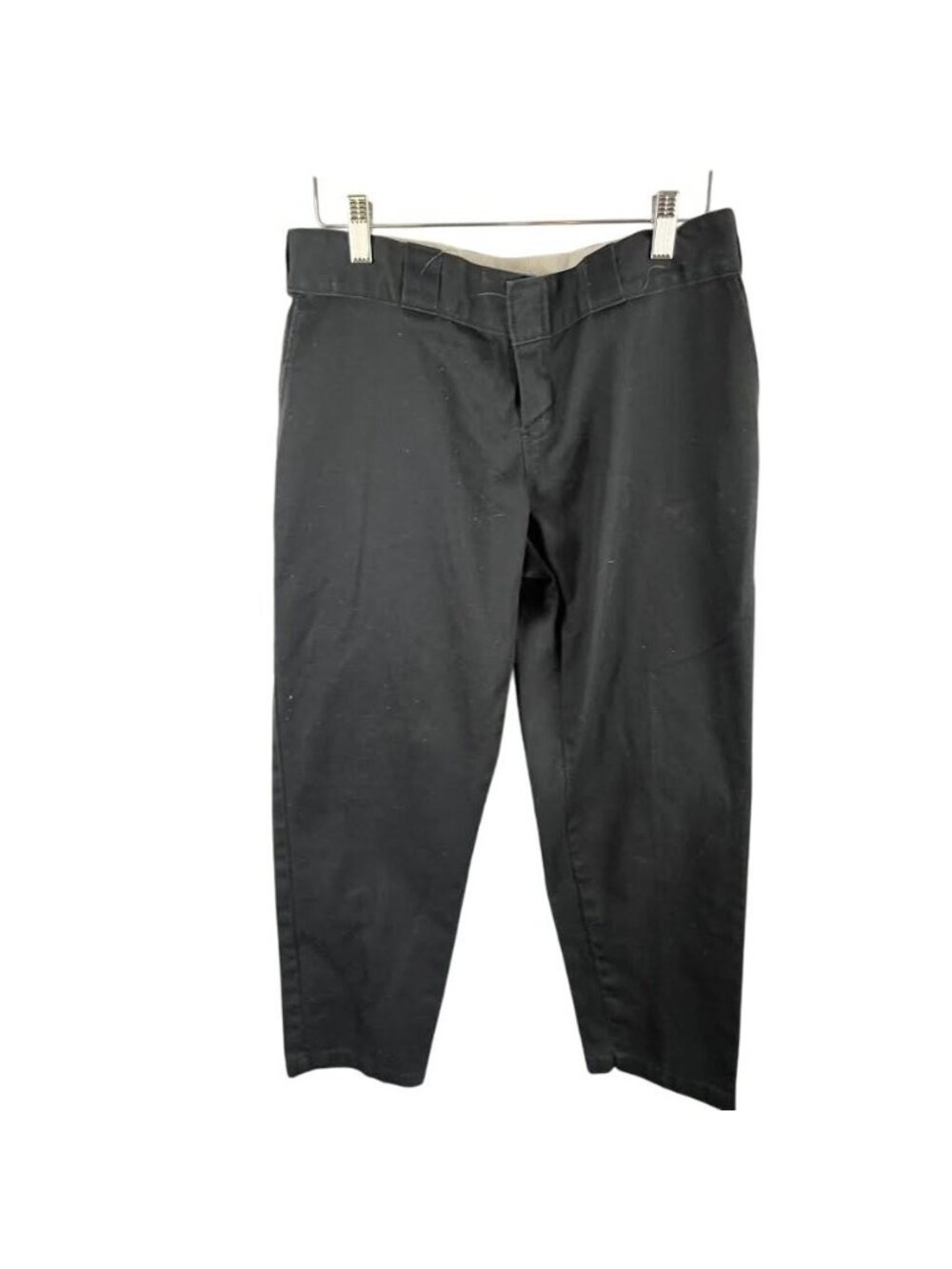 Dickies Mens 774 Original Fit Work Pants Black 34x35 Straight Leg (A2/35)